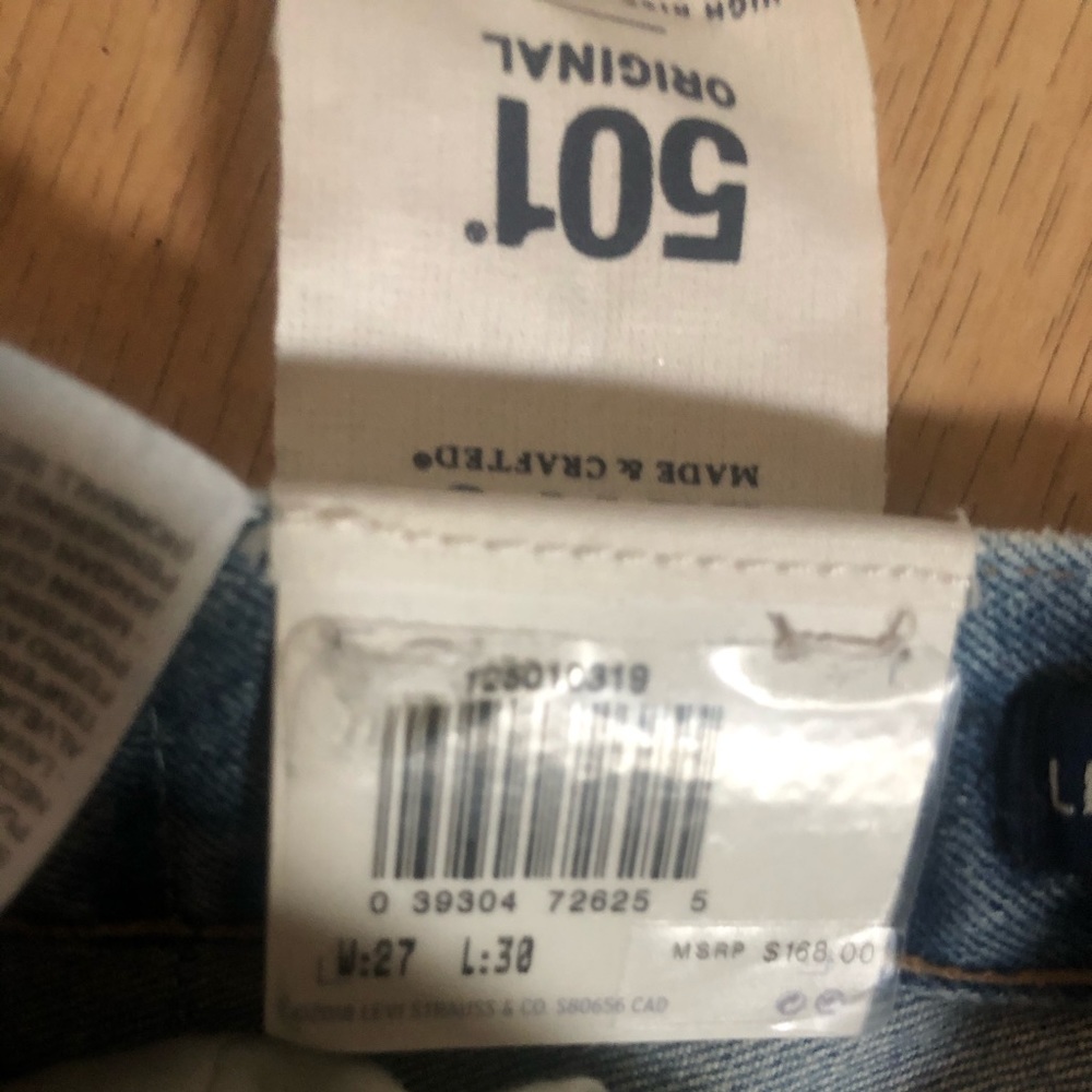 LEVI 501 jeans
